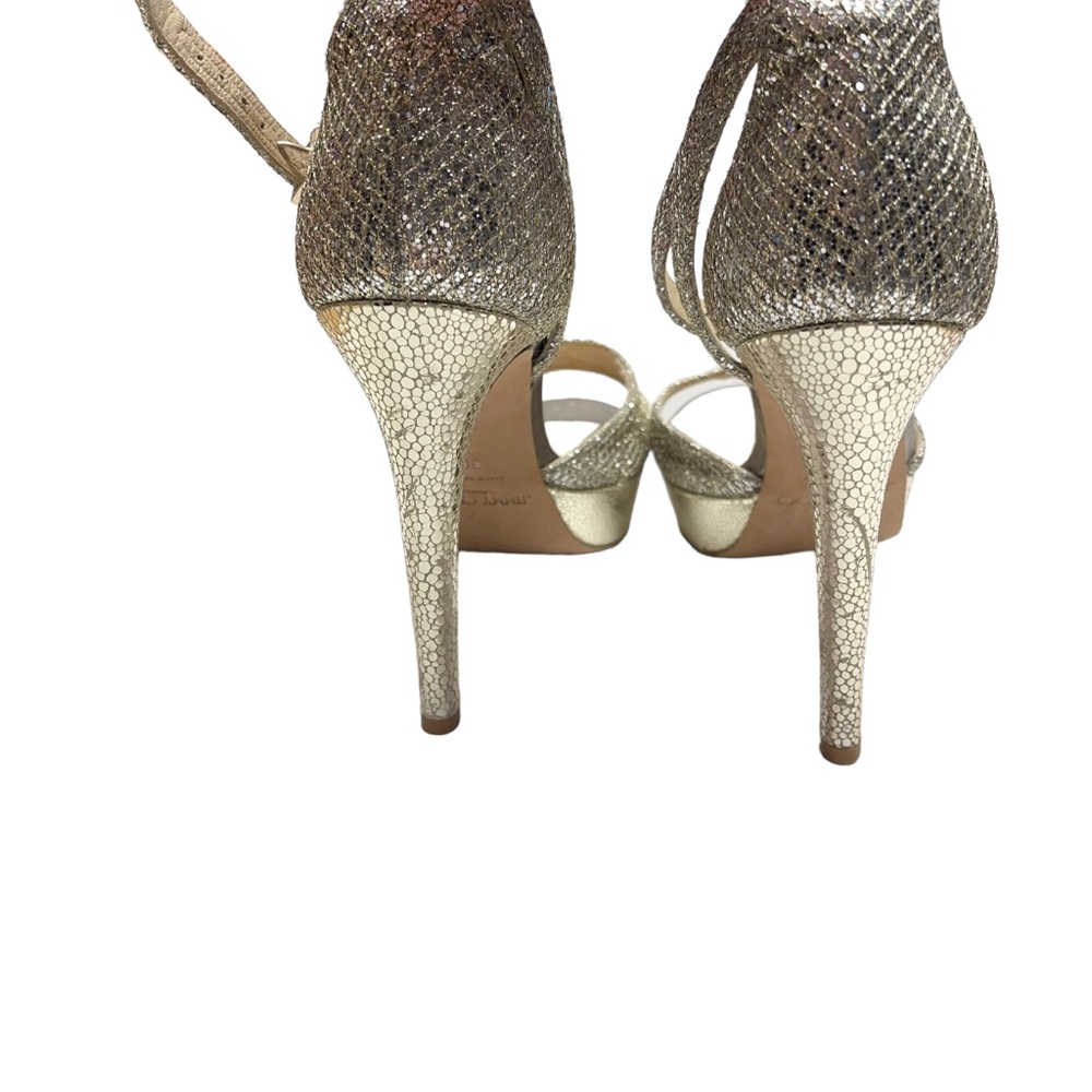 Jimmy Choo Kayden Heels Pumps Gold - Picture 5 of 10